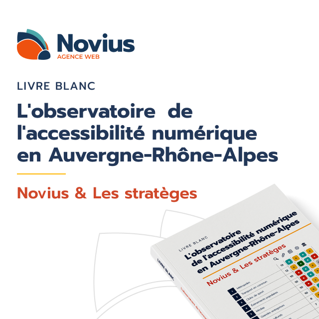 L'observatoire de l'accessibilité en Auvergne-Rhône-Alpes par Novius et Les Stratèges