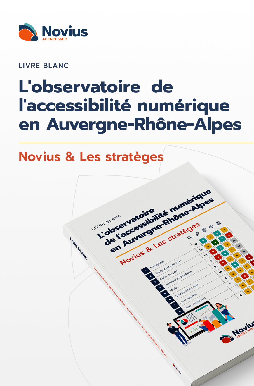 L'observatoire de l'accessibilité en Auvergne-Rhône-Alpes par Novius et Les Stratèges