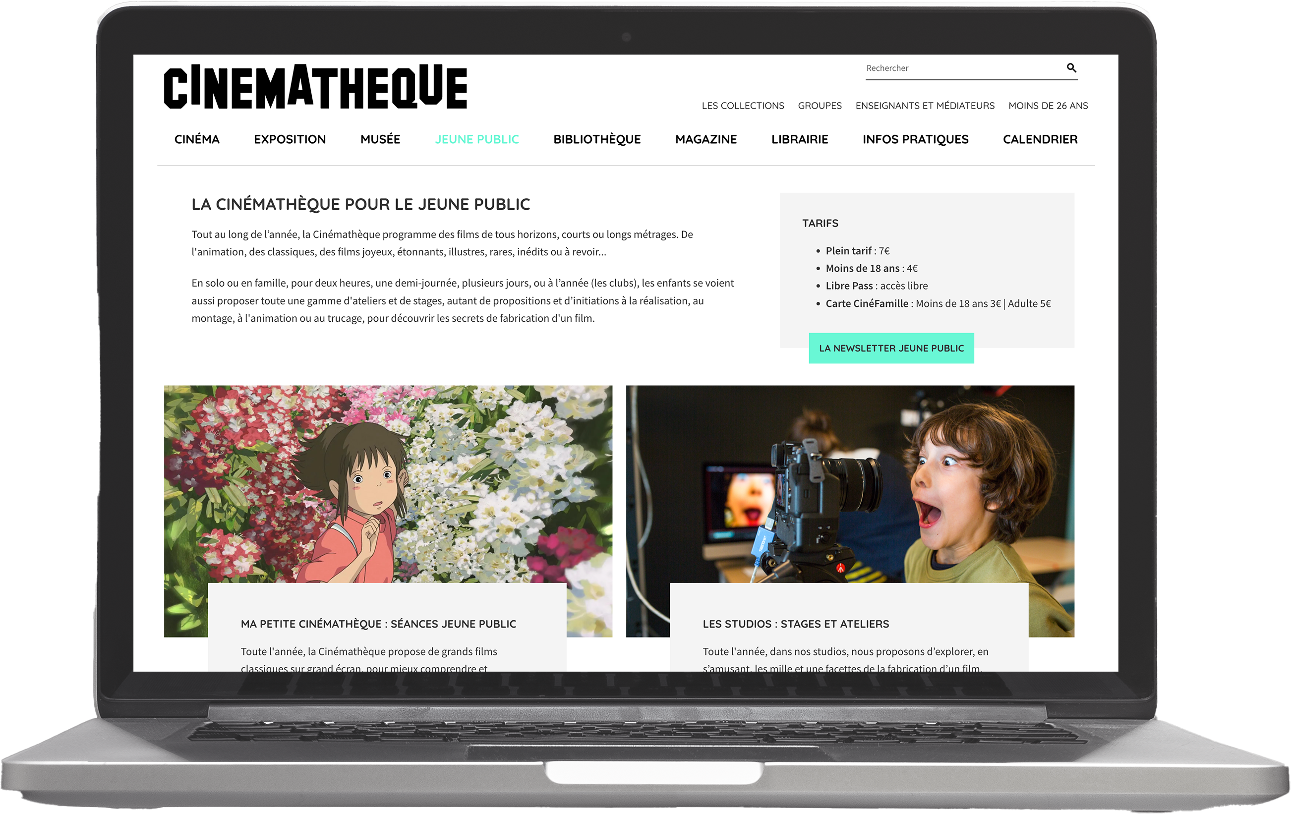 Site de La Cinémathèque française